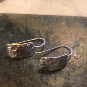 Silpada Jewelry - Used Hammered Silpada Earrings Silpada Jewelry - Used Hammered Silpada Earrings